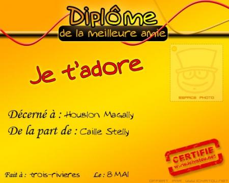 dipl:me de la meilleure $i$ta